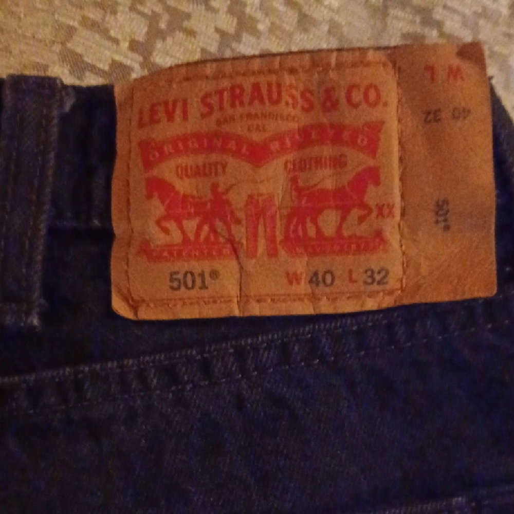 Levi's Men's Dark Blue Straight Jeans